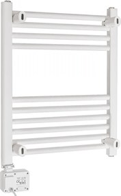 Λίρα για μπάνιο Adler AD 7823, 400W, 10 θερμαντικές ταινίες, πίνακας ελέγχου LED, λειτουργία εξοικονόμησης ενέργειας, IP24, Λευκό