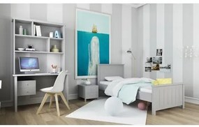 ALFA SET Σετ Παιδικού Δωματίου Alfaset Life 4 τμχ/ Γκρι Μονό 0.90 X 1.90 Με Επιλογή Χρώματος BEST-1011674