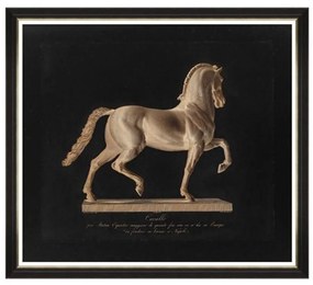 Κάδρο Cavallo Nero By Marchetti FA13111 90X80 MindTheGap Κάθετοι Wood