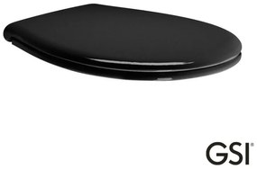 GSI MS87C-400 Black Κάλυμμα Βακελίτη Soft Close