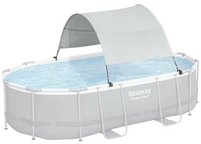Bestway Θόλος Υπέργειας Πισίνας Λευκός