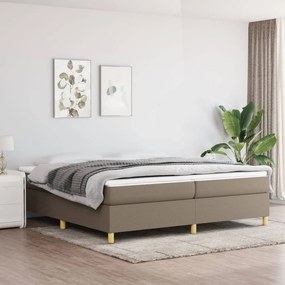 ΠΛΑΙΣΙΟ ΚΡΕΒΑΤΙΟΥ BOXSPRING TAUPE 200X200 ΕΚ. ΥΦΑΣΜΑΤΙΝΟ 3120989