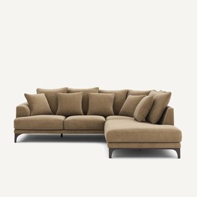 Γωνιακός καναπές με υφασμάτινη επένδυση, ARMENTO