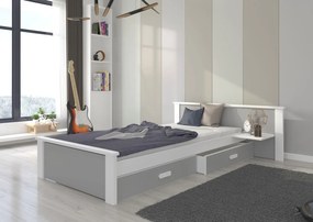 Κρεβάτι παιδικό Avanta plus-180 x 80-Leuko - Gkri anoixto