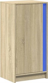 vidaXL Ντουλάπι με Φώτα LED Sonoma Δρυς 42,5x34x85 εκ. Επεξ. Ξύλο