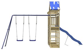 vidaXL Παιδική Χαρά Εξωτερικού Χώρου από Εμποτισμένο Ξύλο Πεύκου