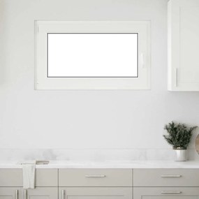 vidaXL Παράθυρο Υπογείου "RISOR" 100x70 εκ. Ανακλινόμενο & Περιστρεφόμενο DIN Αριστερό Ανθρακί