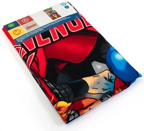 Παιδική Πετσέτα Θαλάσσης Microfiber (70x140) Dimcol Avengers 185 White