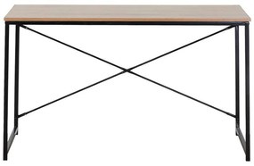 Γραφείο Bailon σε Oak με Mαύρο Mέταλλο 120x60x70 εκ. 120x60x70 εκ.
