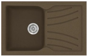 Sanitec Classic 337 Granite Rust Ένθετος Νεροχύτης 45cm