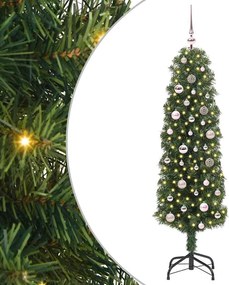 vidaXL Τεχνητό Χριστουγεννιάτικο Δέντρο με 150 LED Πράσινο 150 cm