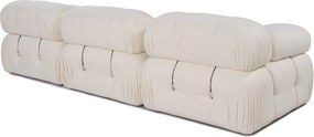 3-Seat Sofa Bubble 3 Seater ( L1-O1-1R) V2 - Bouclette White