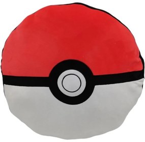 Μαξιλάρι Pokémon 45 x 4 x 45 cm Λευκό Μαύρο Κόκκινο πολυεστέρας Παιδικά