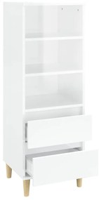vidaXL Ντουλάπι Λευκό 40 x 36 x 110 εκ. από Επεξεργασμένο Ξύλο