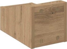 vidaXL Κουτί LP 2 τμχ. Artisan Δρυς 18 x 32 x 18 εκ.