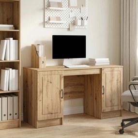 VidaXL Γραφείο Artisan Δρυς 142,5 x 50 x 75 εκ. Επεξεργασμένο Ξύλο