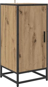 vidaXL Πλαϊνό γραφείο Artisan Oak 35,5 x 35 x 76 εκ