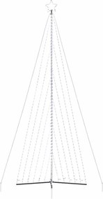 vidaXL Χριστουγεννιάτικο δέντρο LED 789 LED Ψυχρό Λευκό 476 εκ.