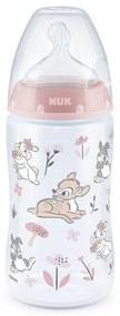 Μπιμπερό First Choice Plus Bambi 10741486 Με Θηλή Σιλικόνης 300ml 6-18 Μηνών Pink Nuk 300ml Πολυπροπυλένιο