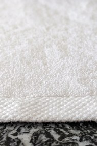 Stewehome πετσέτα μπάνιου από 100% βαμβάκι Λευκό 100x145 cm