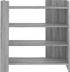 vidaXL Ντουλάπι Γκρι Sonoma 73,5x35x75 εκ. από Επεξεργασμένο Ξύλο