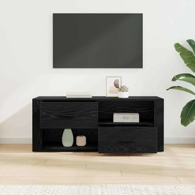 vidaXL Ντουλάπι TV Μαύρη Οξυά 100 x 35 x 40 εκ Επεξεργασμένο ξύλο
