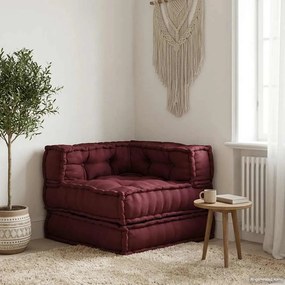 vidaXL Μοντέρνο Καναπέ Σετ Καφέ 70x70x54 Υφασμάτινο