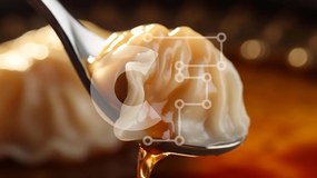 Σετ των 2 Intra Συλλεκτικό Ξύλινο Παζλ Plywood 4mm - Ζυμαρικά που κρατά το κουτάλι με σάλτσα ή σιρόπι Σε Ξύλινο Κουτί - Διαστάσεις: 10x10 cm – 25 κομμάτια