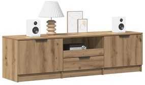 vidaXL ντουλάπι τηλεόρασης  Artisan Oak 140x35x40cm Κατασκευασμένο ξύλο