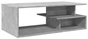 vidaXL Τραπεζάκι Σαλονιού Γκρι Σκυρ. 102x55x35 εκ. Επεξεργασμένο Ξύλο