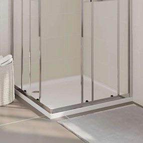 vidaXL Βάση Ντουζιέρας Τετράγωνη 90 x 90 εκ. από ABS