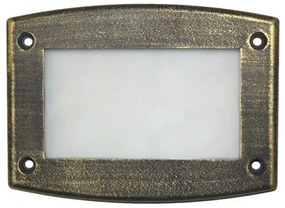Πλαίσιο Χωνευτού Φωτιστικού Διαδρόμου Νο 9674 Αλουμίνιο Lumen-3-9674971-Καφέ 3-9674971