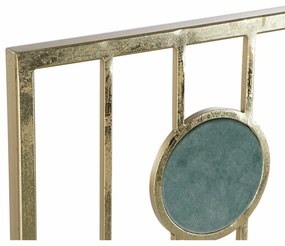 Τοίχο καθρέφτη DKD Home Decor Πράσινο Γκρι Ροζ Χρυσό Κύκλους Sixties 100 x 2 x 100 cm (100 Μονάδες)