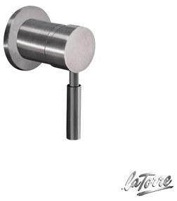 La Torre NEW TECH Μίκτης εντοιχισμού 1 εξόδου Inox Finish