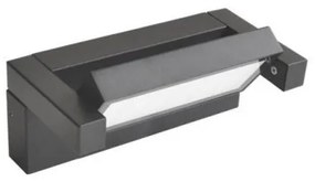Απλίκα Φωτιστικό Τοίχου LED 21W 3000K Ανθρακί IP65 4293400 Gea Viokef-4293400-Ανθρακί 4293400