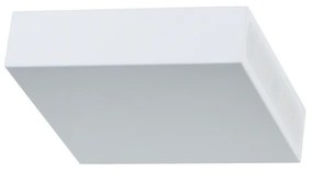 ACA L36310100B  Απλίκα Τετράγωνη 10*10 Edge Shelf 4watt Led 3000K Μέταλλο Λευκό  Ματ