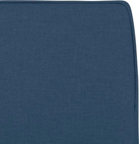 vidaXL Πολυθρόνα Μπλε 52 x 75 x 76 εκ. Υφασμάτινη