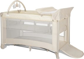 BABY COT TORINO 2 LAYERS PLUS BEIGE