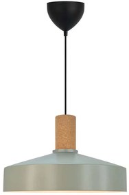 Φωτιστικό Οροφής Elvas Cork 2512033023 Φ37,5x234,5cm E27 60W  Dusty Green Nordlux