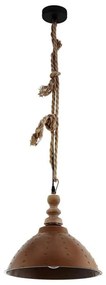 Φωτιστικό Οροφής Κρεμαστό Riddlecombe 33026 Brown Eglo Metal,Wood