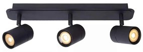 Φωτιστικό Οροφής Lucide 26958-15-30 LENNERT Μαύρο Ματ (Black Mat) 3000 K