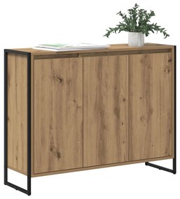 vidaXL Βοηθητικό ντουλάπι Καρυδιά Χειροποίητης Εργασίας