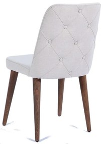 Καρέκλα LOTUS ξύλο φυσικό χρώμα /ύφασμα FORTEKS GALATA 010