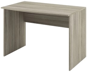 Γραφείο Ξύλινο MELORIA Craft Oak Gray 110x70.5x75.5