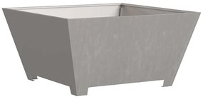 vidaXL Φωτιά Καφέ 80 x 80 x 40 cm Ατσάλι καιρό