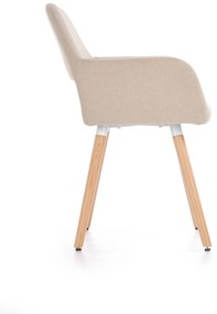 K283 chair, color: beige DIOMMI V-CH-K/283-KR-BEŻOWY