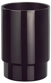 Ποτήρι Μπάνιου Stainless Steel Nyo Titan Black 6,5x9,5 - Spirella