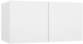 vidaXL Έπιπλα Τηλεόρασης Σετ 7 Τεμαχίων Λευκό από Επεξ. Ξύλο