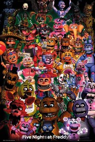 Αφίσα Five Nights At Freddy's - Ultimate Group, (61 x 91.5 cm)