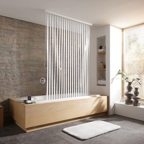 Κουρτίνα - Ρολό Ντους D-Rollo für Leerk 3321 3321100747 128x240cm White (Χωρίς Πλαίσιο) Kleine Wolke 128Πx240Υ 128x240cm Plastic